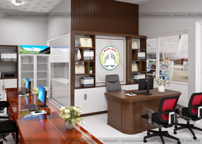 Thiết kế văn phòng Mười Hoà, Long An